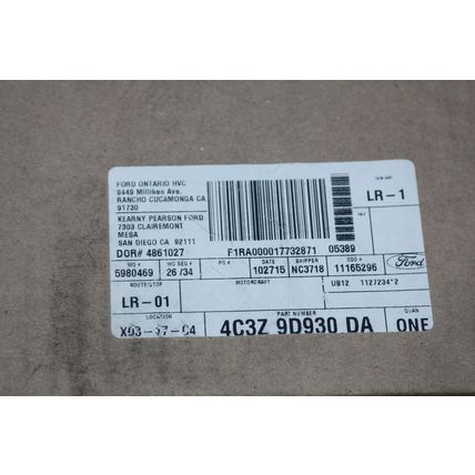 NEW SEALED Genuine OEM Ford 4C3Z-9D930-DA Wiring Assy 4C3Z9D930DA 119856-22