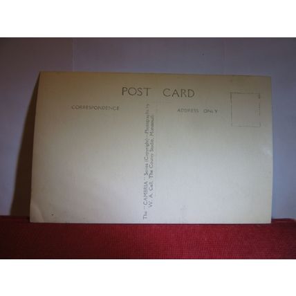 LACOCK. WILTSHIRE unused antique postcard by W. A. Call Cambria series #