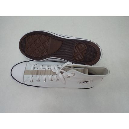 New Mens 13 Converse Chuck CTAS Pro Hi White Black Vegan Shoes MSRP $70 170131F