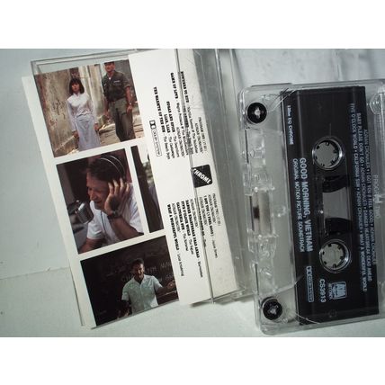 GOOD MORNING VIETNAM Soundtrack Cassette Tape OG 1987 ROBIN WILLIAMS Rare