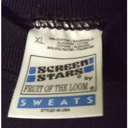 Beatles Liverpool Skyline Black Sweatshirt, XL NEW!