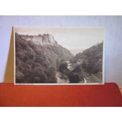 MATLOCK DALE, HIGH TOR. DERBYSHIRE unused vintage postcard by Photochrom =