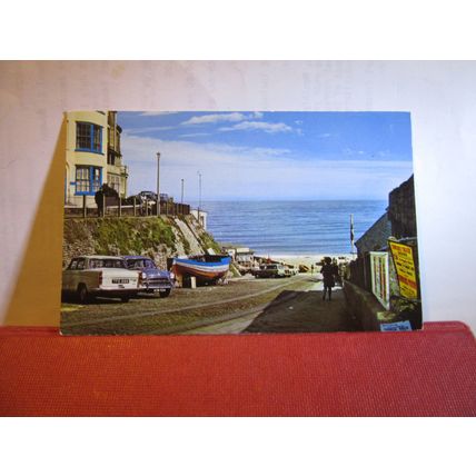 BEACH APPROACH, CROMER, NORFOLK. used vintage postcard 1965 pm =