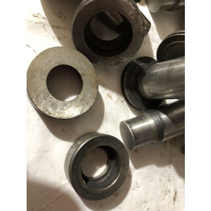 Lot 10 SETS STRIPPIT ROUND .8125,.818 Punch DIE, 0.8125" 13 PUNCHES,10 DIES,TO