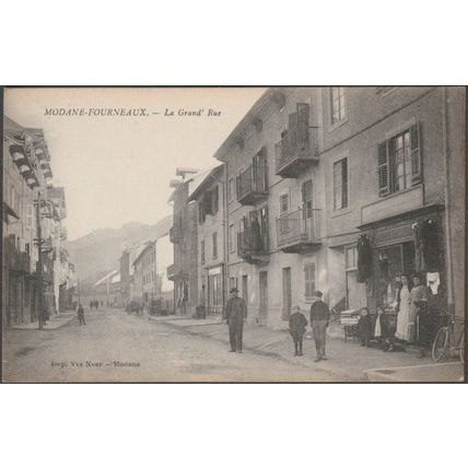 La Grand' Rue, Modane-Fourneaux, c.1905-10 - Nuer CPA