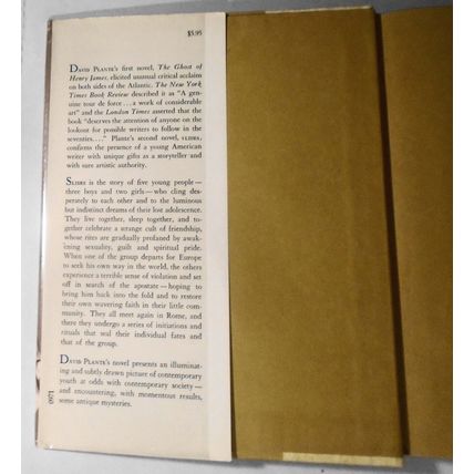 David Plante : Difficult Women, Slides & The Catholic - First editions lot of 3