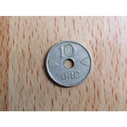 Norway 1940 10 Ore Coin