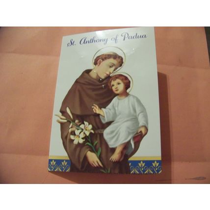 NEW!! St. Anthony of Padua Necklace Prayer Medal Franciscan Friars, FREE SH!!