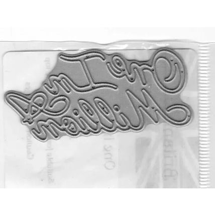 Britannia Dies. One In A Million Die Set. Die Cutting Cardmaking Scrapbooking