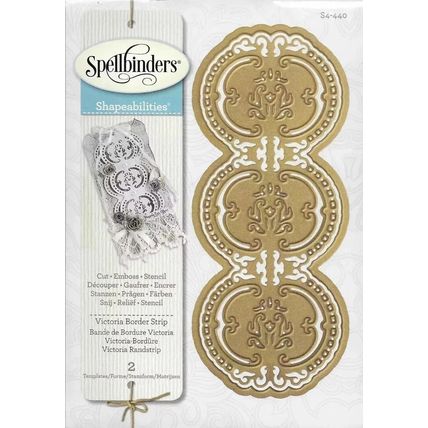 Spellbinders. Victoria Border Strip Die Set. Die Cutting Cardmaking Scrapbooking