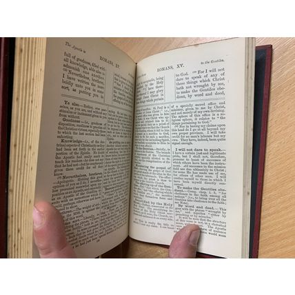 ANTIQUE ELLICOTT'S NEW TESTAMENT COMMENTARY VOL 6 EPISTLES ROMANS BOOK (P3)