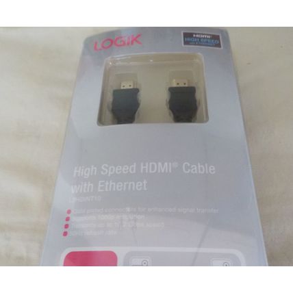 2M Logik High Speed HDMI Cable with Ethernet - NEW & SEALED