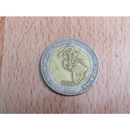 French West Africa 1992 Union Monetaire Ouest Africaine 250 Francs Coin