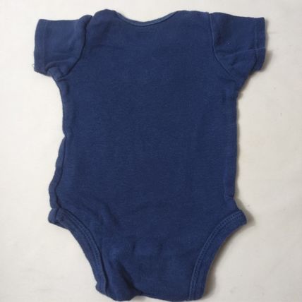 Gerber Boys Infant Short Sleeve Onesie Blue "Sport Balls" Size 3-6 Months