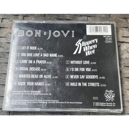 Slippery When Wet - Bon Jovi - CD