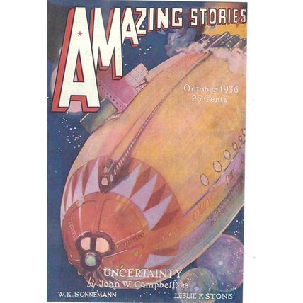 USA COMIC BOOK FRONT AMAZING STORIES NO 10058670 UK FREE POST