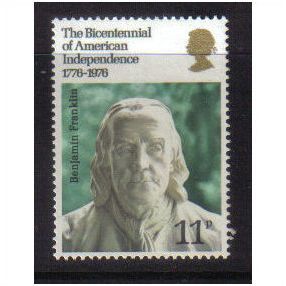 1976 GB AMERICAN REVOLUTION MNH SG 1005