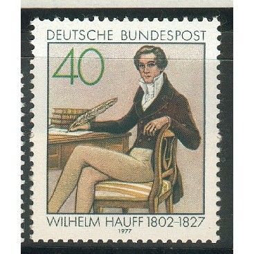 Germany 1977 - SG1844 - 150th Death Anniv of Wilhelm Hauff (unused)