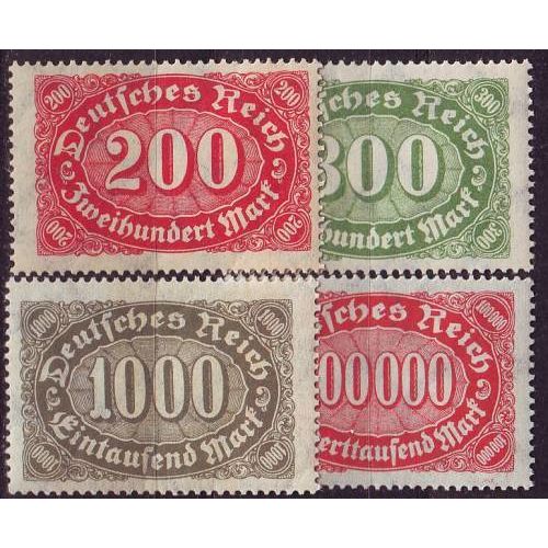 GERMANY REICH [1922] MiNr 0246 ex ( **/mnh ) [02]