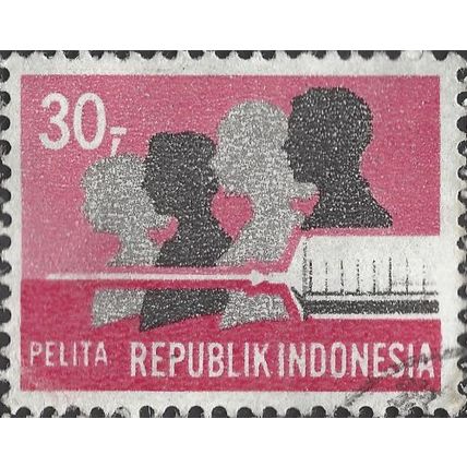 INDONESIA, Health Care, pink 1969, 30sen, #3