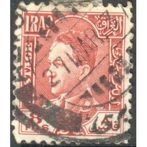 Iraq 1934 - SG177 - 8f red - King Ghazi - used