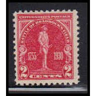 688 2c Battle of Braddock Fine MNH O0063