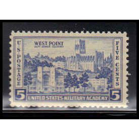 789 5c West Point Fine MNH O7224
