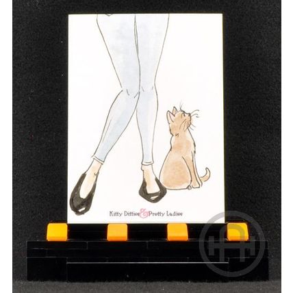 5FINITY Kitty Ditties & Pretty Ladies – Sketch – Amber Stone (2 cards)