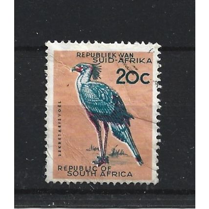 SouthAfrica.SG208 20c Secretary Bird.Fine Used.Sept23