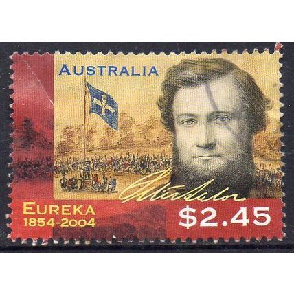 Australia 2004 50th Anniv of Eureka Stockade - Peter Lalor $2.45 Used