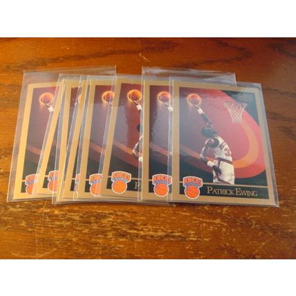 1990 Skybox, 8-Cards, PATRICK EWING, Knicks, HOF, #187