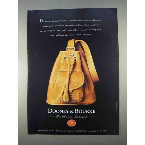 1996 Dooney & Bourke Sling Bag Ad