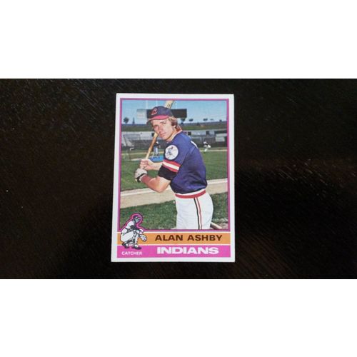 1976 Topps Card # 209 Alan Ashby Very Good-Excellent (4) Cleveland Indians