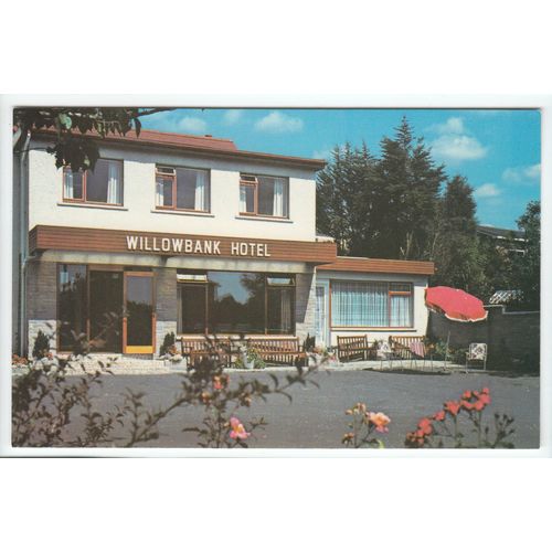 Willowbank Hotel Largs Postcard Ayrshire 69651