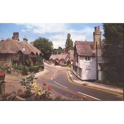Vintage IOW PC 1974 - The Old Village, Shanklin, Isle Of Wight