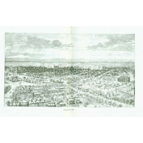 The City of Denver 1888. by Edwards Roberts-1 to 8 lots of 10 copies
