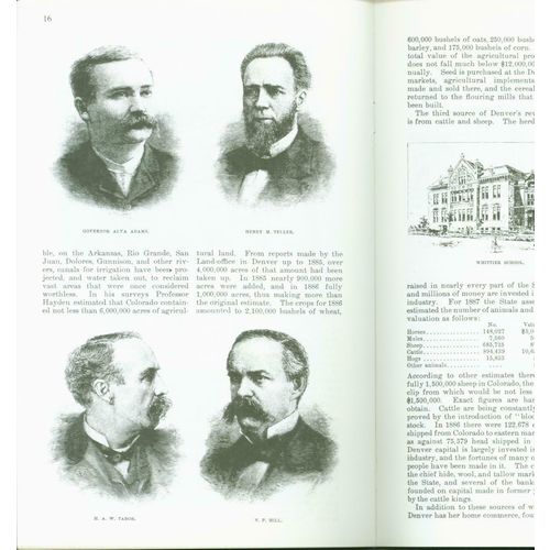 The City of Denver 1888. by Edwards Roberts-1 to 8 lots of 10 copies