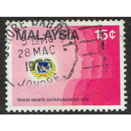 Malaysia 1975 International Womens Year 15c Multicoloured SG134 FU