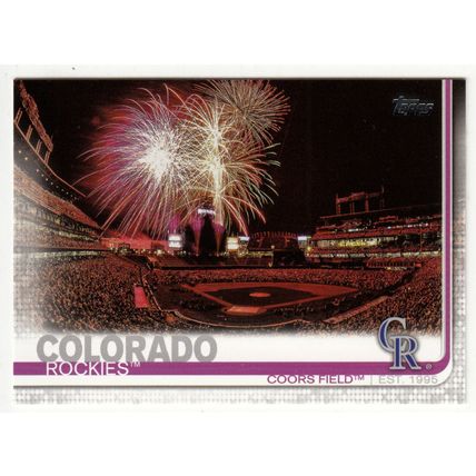 2019 Topps Colorodo Rockies team set with updates 34 cards