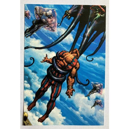 Magic: The Gathering Weatherlight Postcard Duelist promo (A) Avizoa 1997 WotC