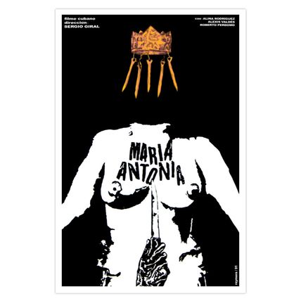 Cuban movie Poster.MARIA ANTONIA.film.Home room wall Decor.Santeria Afro-Cuban