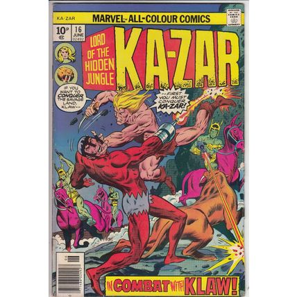 Ka-Zar 16 - 1976 - Fine +