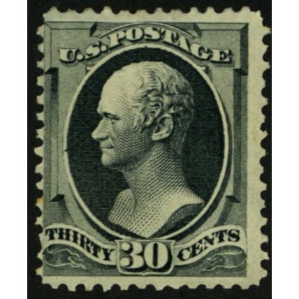 165, Unused (Regummed) 30¢ Nice & Sound Cat $1200.00 - Stuart Katz