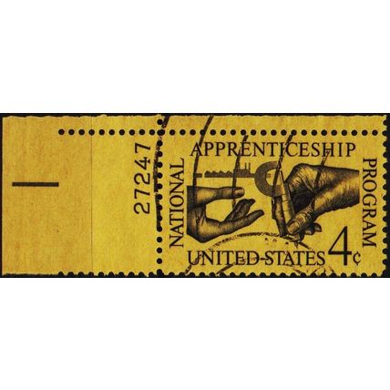 USA. 1962 4c (Plate No.27247) S.G.1200 Used