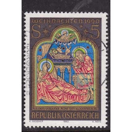 Austria 1990 Christmas SG 2248 Fine Used