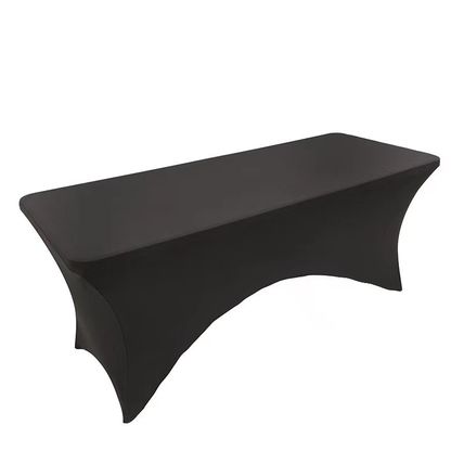 Spandex Table Cover Wedding Banquet Tablecloth