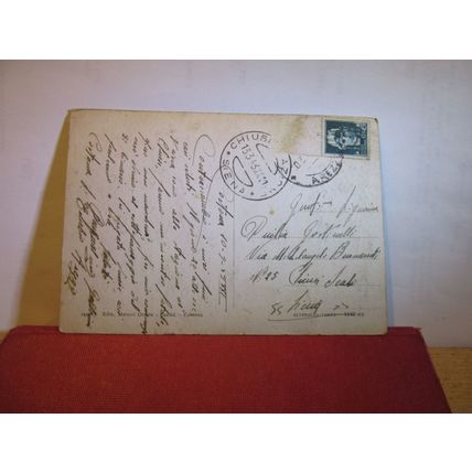 CORTONA, TUSCANY, ITALY used postcard 1943 pm. =