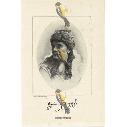 Signorina Giulia Ravogli, Opera Singer, Book Illustration (Print), 1895