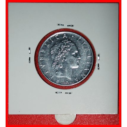 NUDE VULCAN (1954-1989): ITALY ★ 50 LIRAS 1967R! IN HOLDER!★LOW START★NO RESERVE