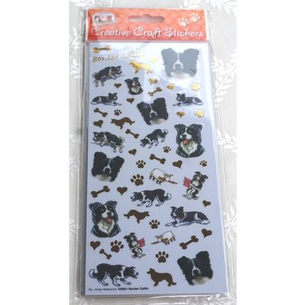 Dog breed craft stickers many breeds available 29 designs peel and stick